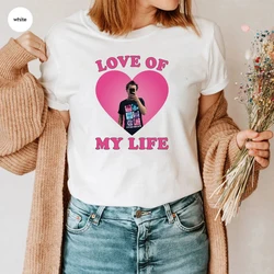 Love of My Life HS Graphic Tee TPWK Pleasing T-shirt Love on Tour Shirt HS Selfie Y2k 90s Harajuku Tshirt Cute As It Was Tshirt