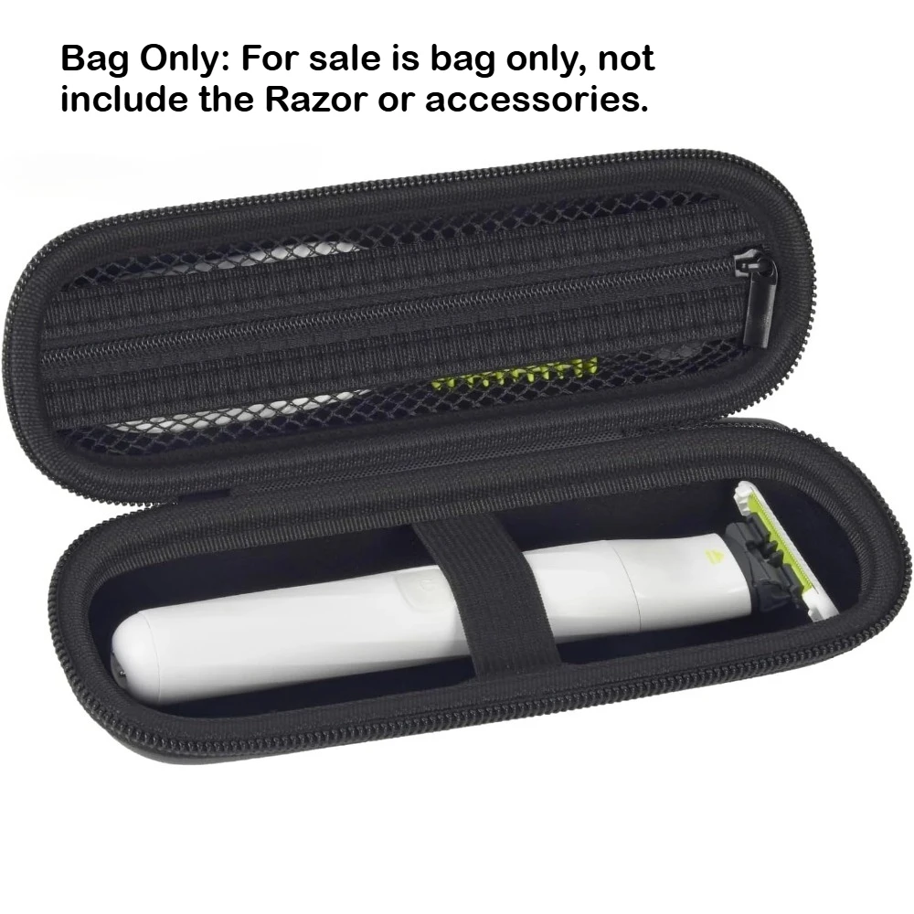 Storage Bag Compatible with Philips Norelco OneBlade Unisex Intimate Pubic & Personal Body Groomer & Trimmer QP1924 (Bag Only)