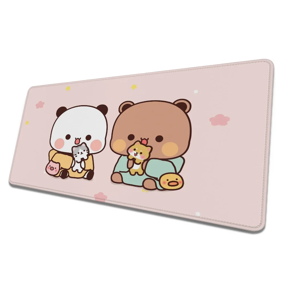 

Xxl коврик для мыши Kawaii Bubu Dudu геймерская клавиатура компьютерные столы ПК кабинет игры игровые аксессуары настольный коврик коврик для мыши аниме коврики