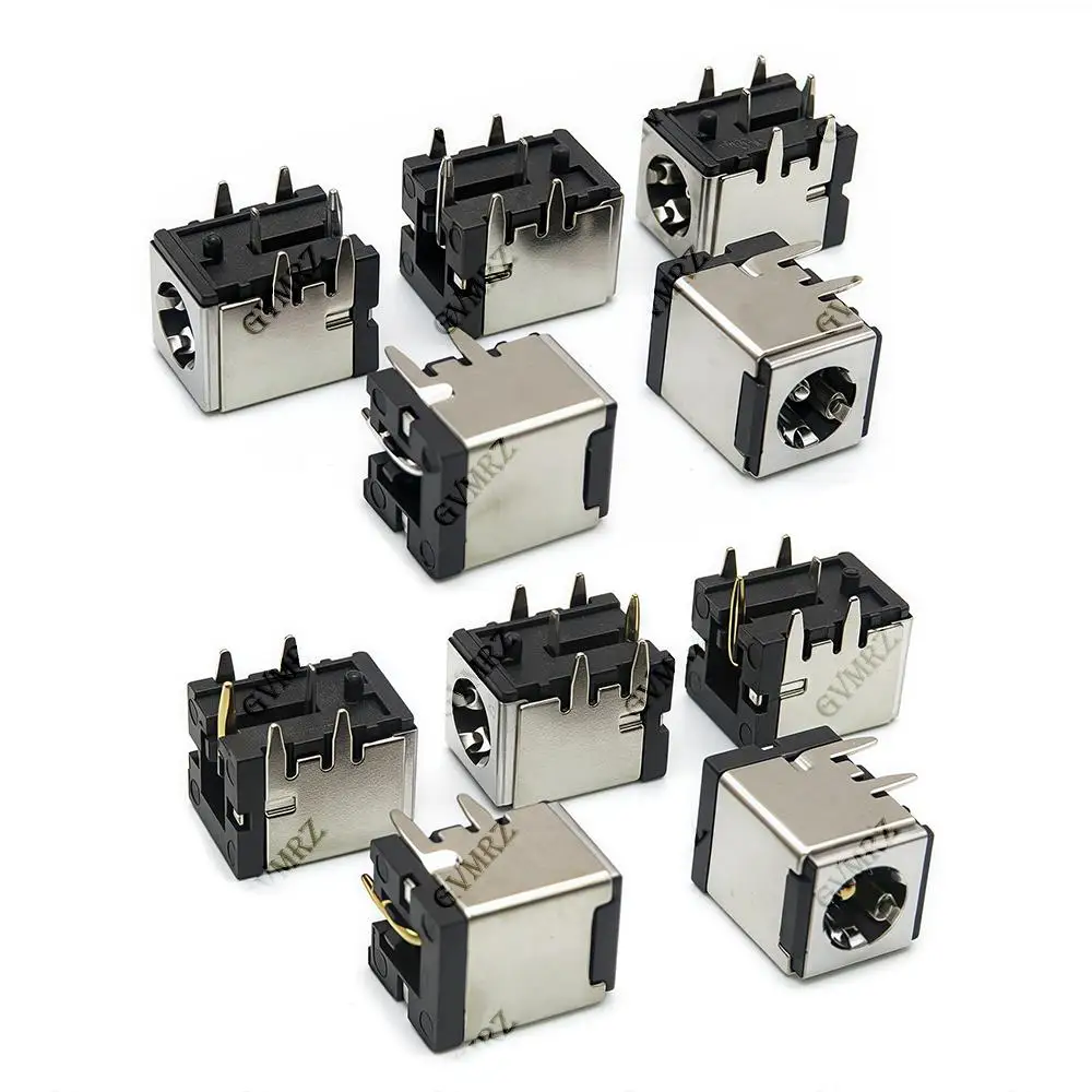 5PCS DC-007 power socket high current for monitor notebook DC socket DC007B DC female socket  DC-007