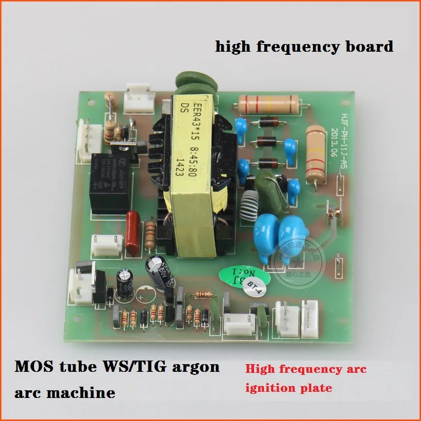 

Argon Arc Welding Machine Ignition Board WS/TIG-300/315/400MOS Tube High Frequency Ignition Arc Board 8:45:80