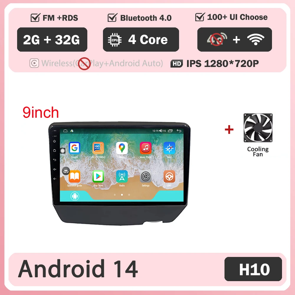 Android 16 Voor Toyota Vitz Yaris Echo 1999-2005 Carplay Auto Radio Multimedia Video Player Navigatie GPS Geen 2Din 2 Din DVD