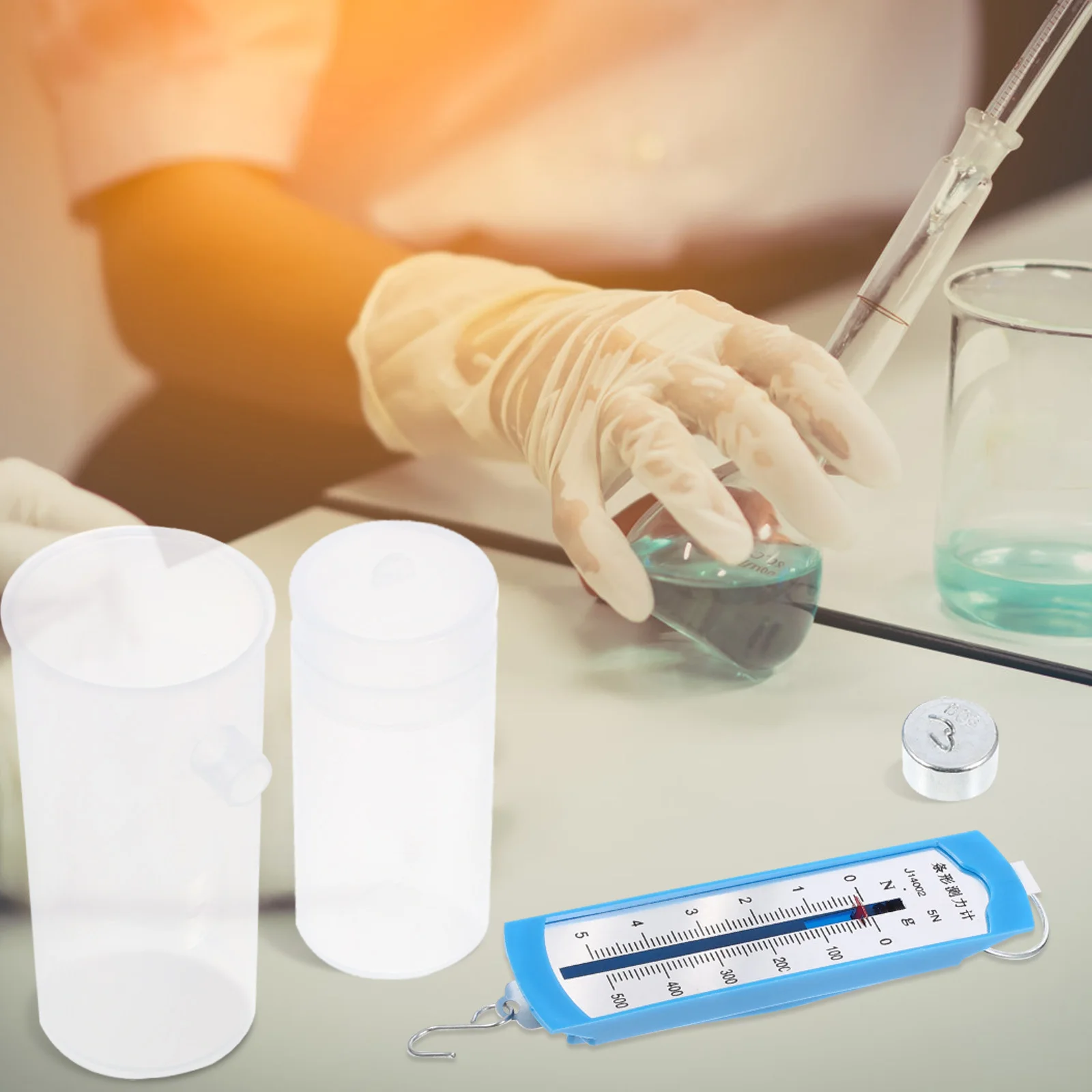 

1 Set Archimedes Principle Experiment Device Buoyancy Mechanics Lab Physics Teaching Demonstrator Bar Physical Instrumentation