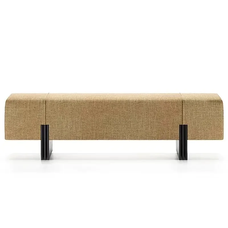 

Modern home shoe changing stool, light luxury and simple, living room sofa stool, clothing store cloakroom bench