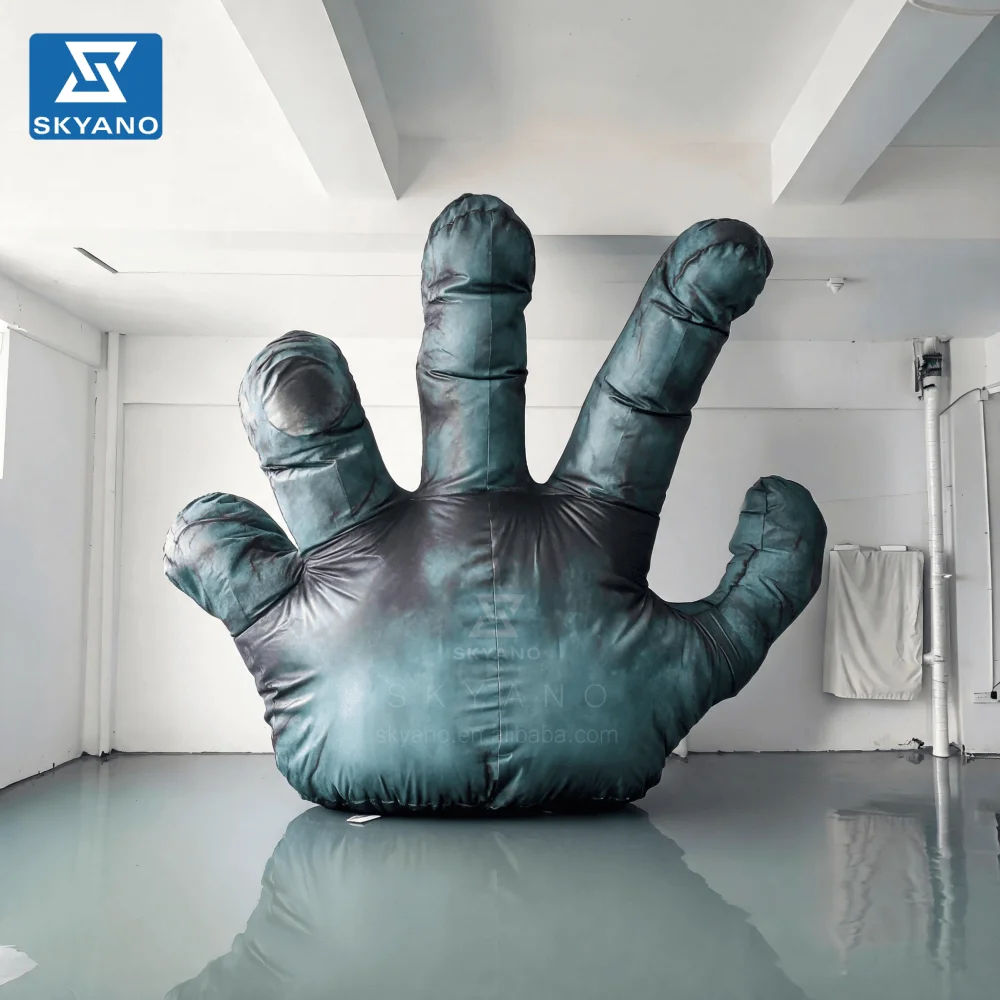 Inflatable Ghost Hand Air Model Halloween Ghost Hand Air Model Halloween Decorative Air Model Halloween Beauty