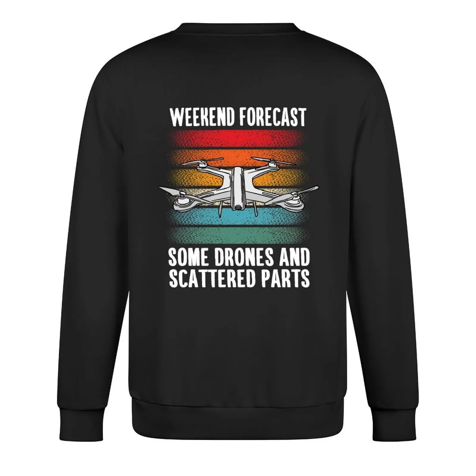 Funny FPV Drone Pilot Gift For Quadcopter Lovers Pullover japanese style anime clothes men's sweatshirts