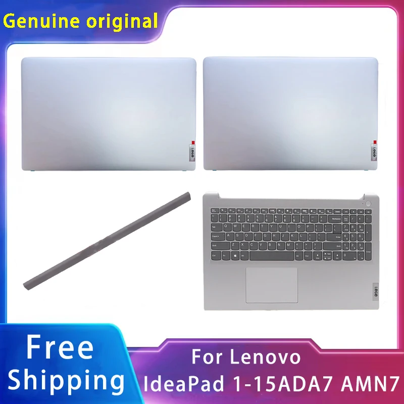 

New For Lenovo IdeaPad 1-15ADA7 AMN7;Replacement Laptop Accessories Lcd Back Cover/Hinges Cover/ Keyboard With LOGO