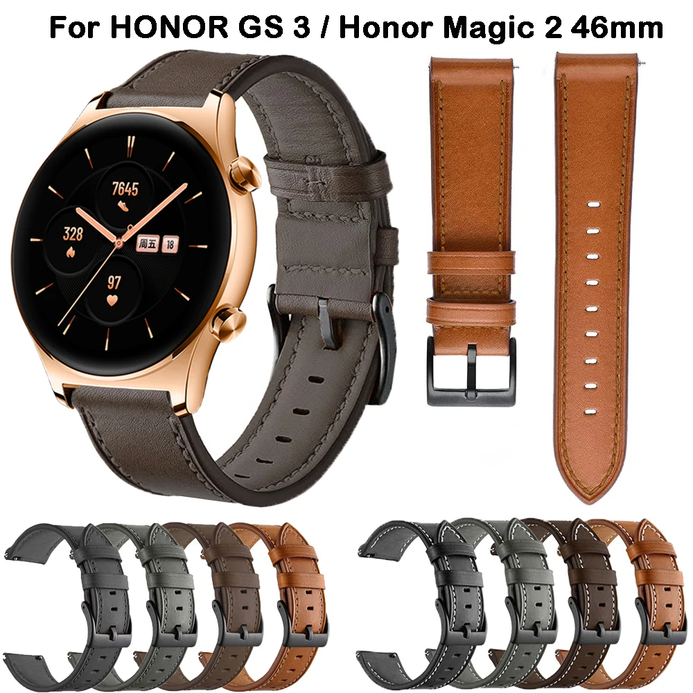 Bracelet 22MM WatchStrap For Honor Watch GS3 SmartWatch Watchband HONOR GS Pro / Magic Watch 2 46mm Strap WristBand correa