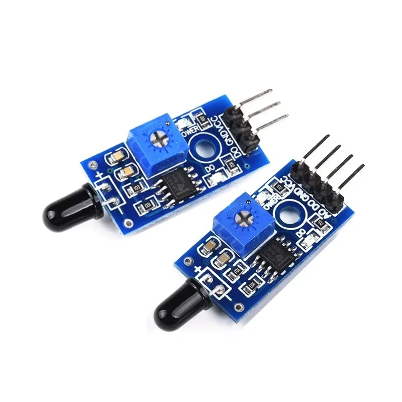 ir-火炎検出センサーモジュール-3-4-ピン赤外線火災光検出器受信機ボード-arduino-diy-アラームプロジェクト用