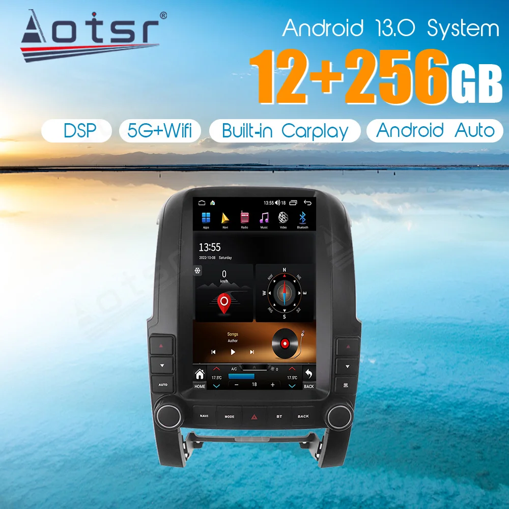 

12,1 ''Android для Kia Sorento 2009 2010-2012 автомобильный стерео экран в стиле Теслы головное устройство Радио мультимедийный плеер GPS навигация