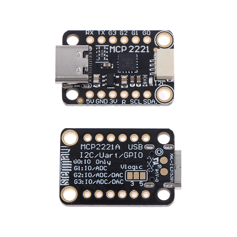4471 MCP2221A Breakout Moudel - General Purpose USB To GPIO ADC I2C - Stemma QT / Qwiic