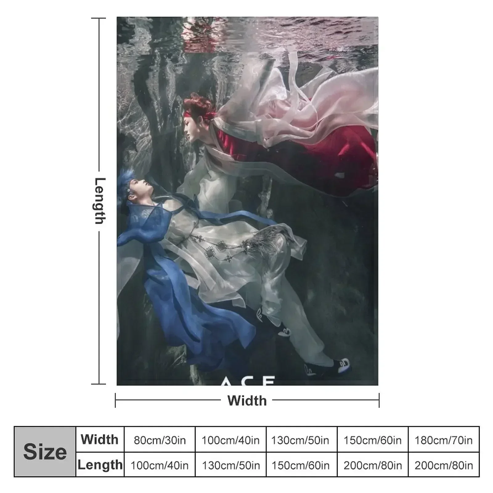 New JUN and CHAN HJZM:The Butterfly Phantasy Throw Blanket couch cozy soft plush fuzzy picnic outdoor blanket