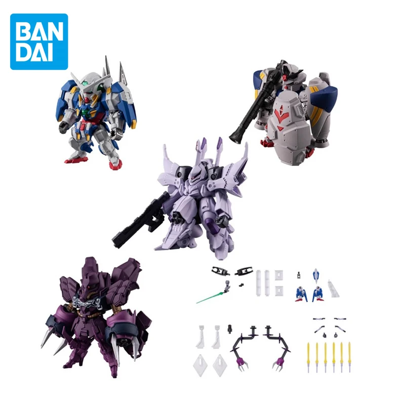 

BANDAI Original Shokugan FW GUNDAM CONVERGE Plus04 GN-001 GP02A Rozen Zulu Tytania Anime Action Figures Toys For Kids Gift