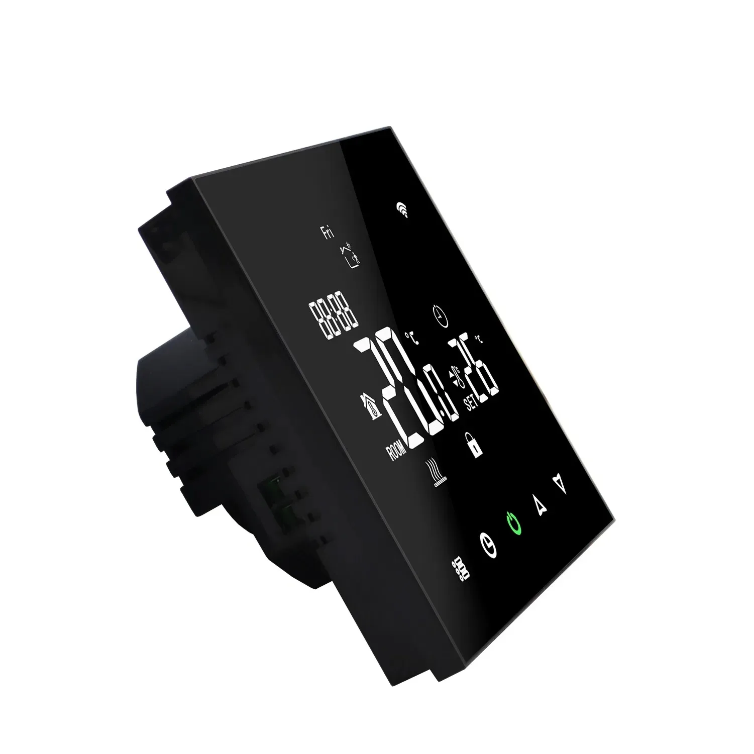 디지털 스마트 프로그래머블 와이파이 바닥 난방 시스템 제어 LCD 화면 와이파이 실내 온도 조절기