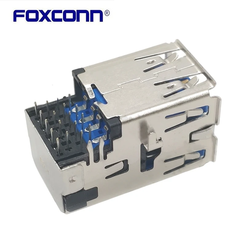 Foxconn UEA11123-8EZ3-4H двойная колода USB3.0 матрицы Flanging Sinker type Bullet-free shrapnel