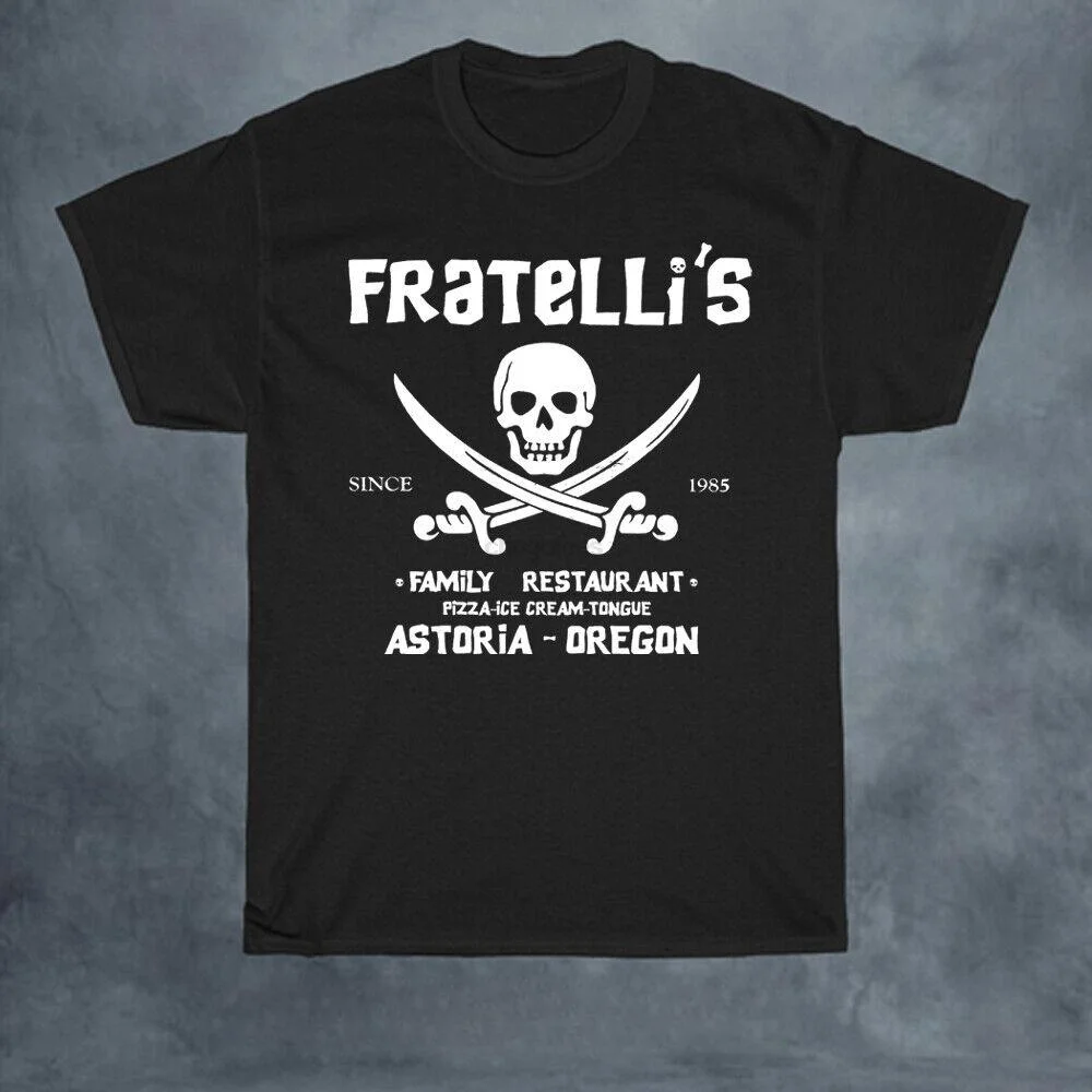 Мужская черная футболка для семейного ресторана