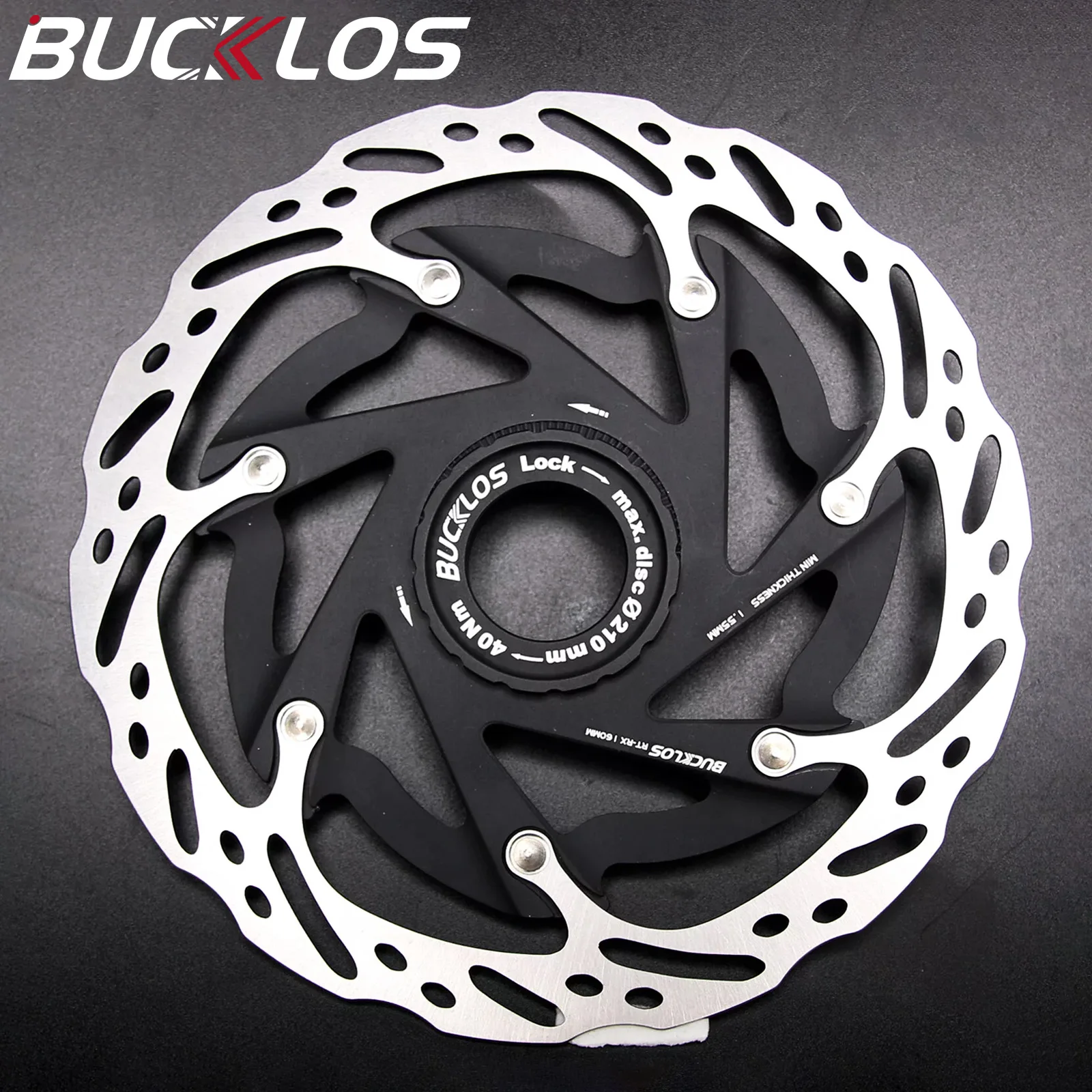 Centerlock Disc Brake Rotors 140/160mm Mtb Bicycle Rotor Heat Dissipation Montain Bike Brake Disc Center Lock Rotor