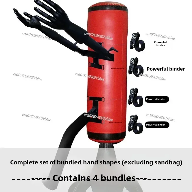 

Wing Chun Crazy Hand Trainer, Multifunctional Hand Wooden Pile, Spring