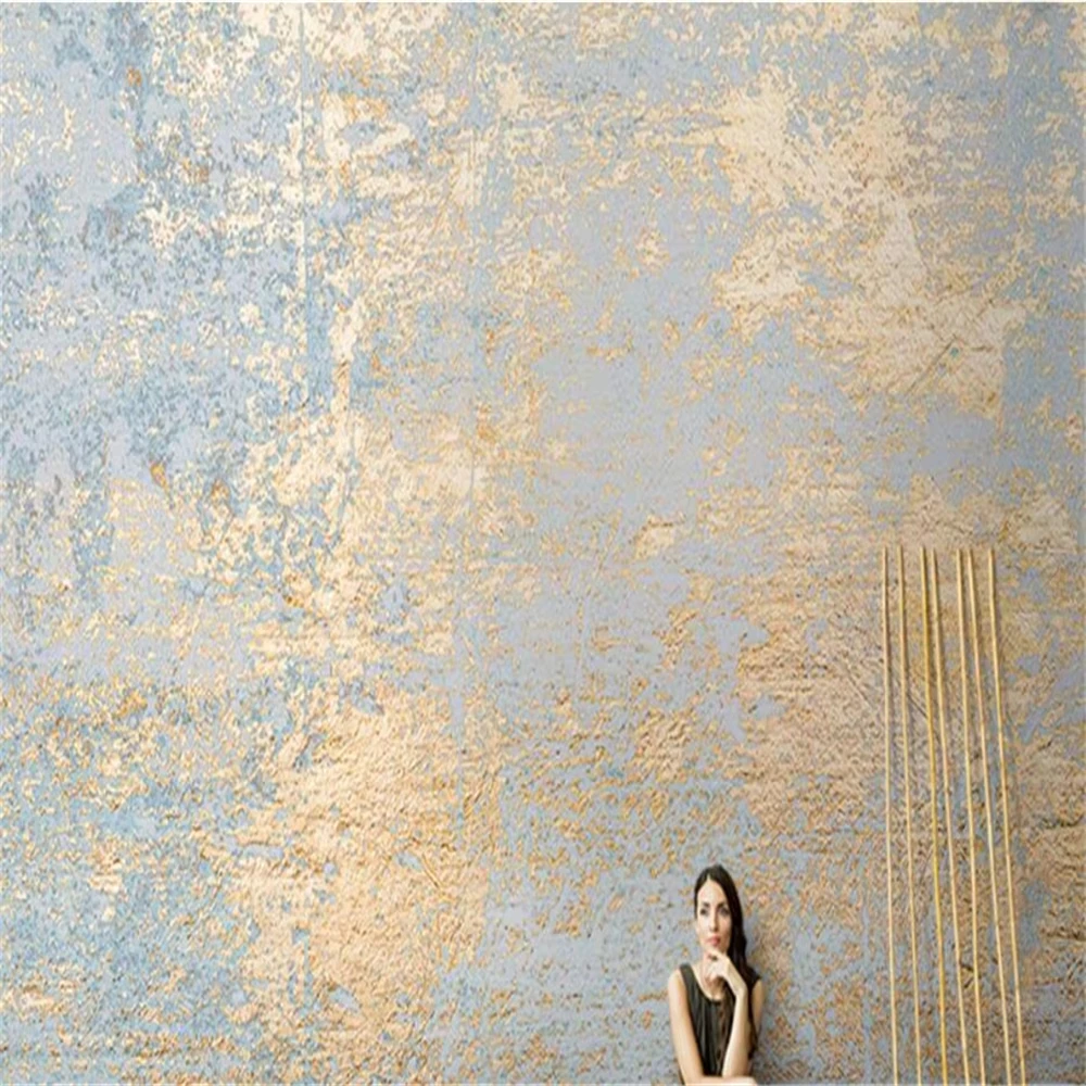 beibehang Nordic retro abstract old wall wallpaper personality living room TV background mural wall paper bedroom wall covering