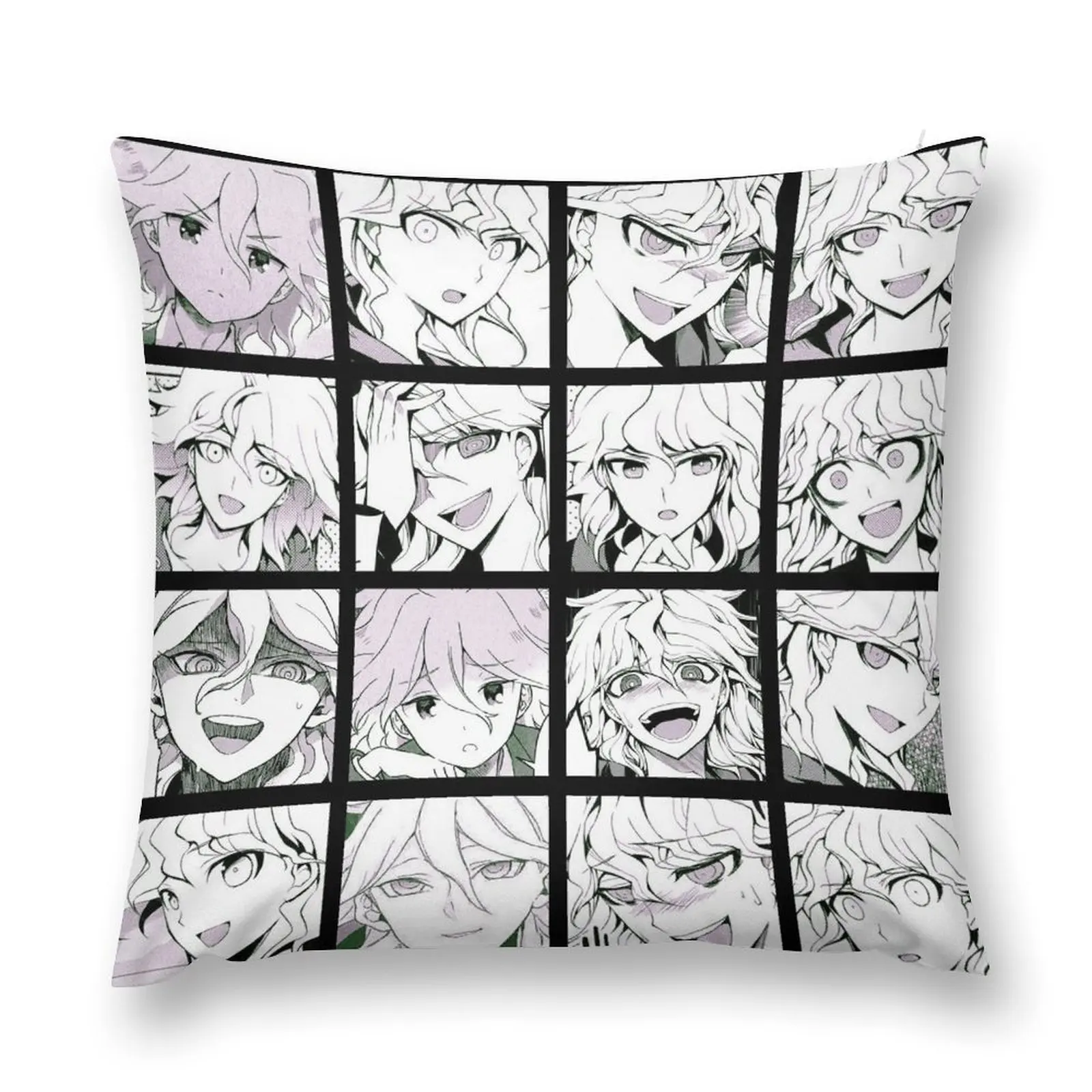 

Nagito Manga Collection (Colored) Throw Pillow Pillow Decor Decorative Cover For Living Room Pillowcases For Pillows pillow