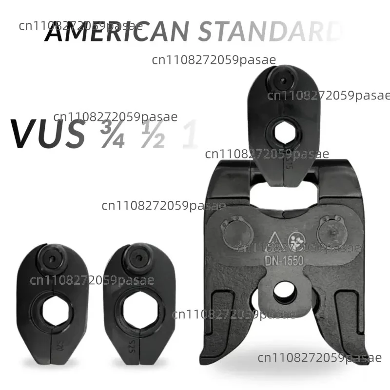 Rotatable universal copper tube crimping pliers for 1/2, 3/4, 1, 11/4 pipes, compatible with most American standard crimping