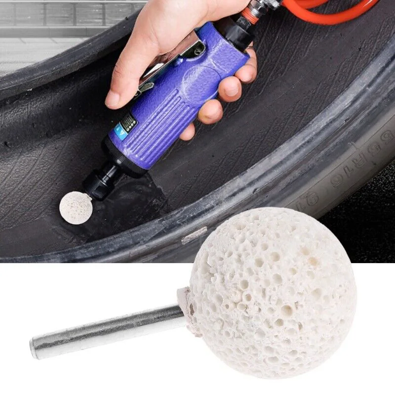 

1Pcs Universal Car Tire Repair Grinding Head Rasp Puncture Repair Buffer Golf Ball Tyre Repair Tool