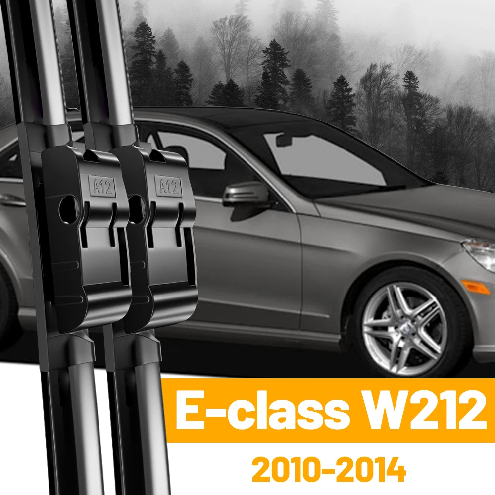 For Mercedes Benz E-class W212 Front Wiper Blades 2010-2014 2011 2012 2013 Windscreen Windshield Window Accessories 24