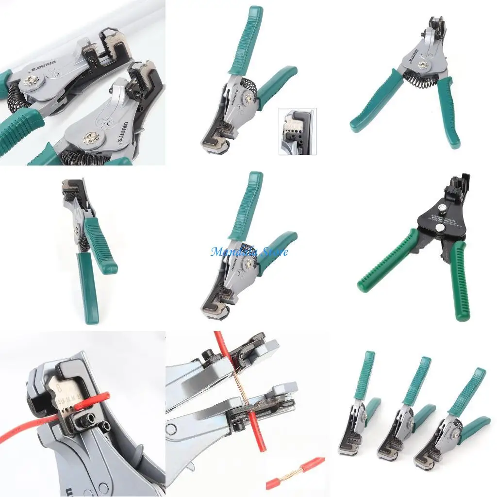 

U2JC Wire Stripper Adjusting Cable Cutter Crimper Automatic Wire Stripping Tool