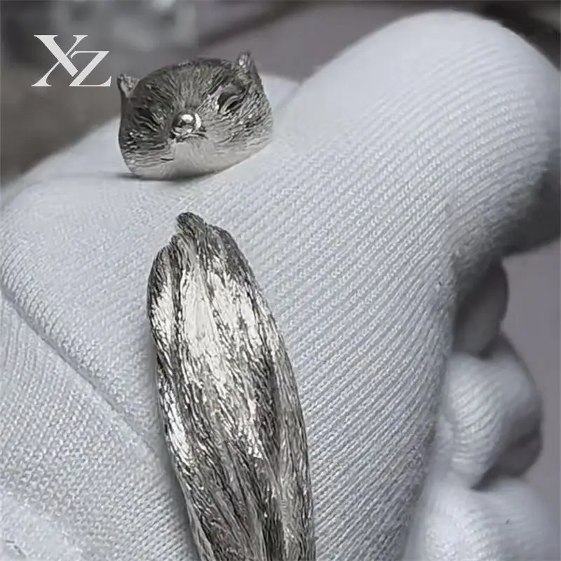 Premium Hand-Drawn Nine-Tailed Fox Bracelet, Niche Design Luxury Simple Opening Bracelet Accessories, Hot Sale High Quality
