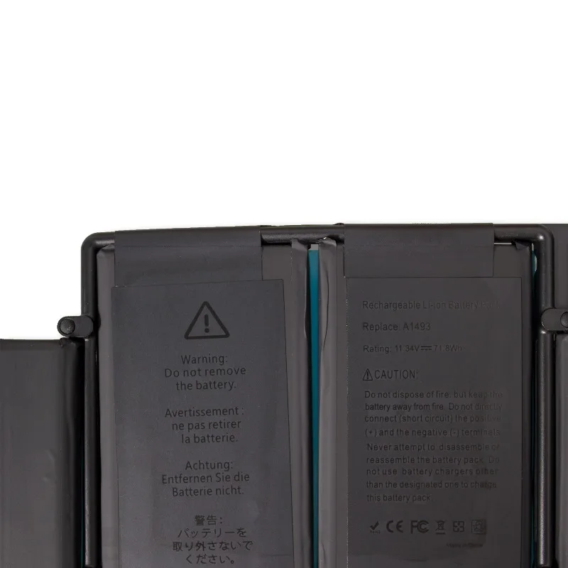Replacement battery A1493  For A1502 ME864 A1493 13-14 models notebook battery 71.8wh