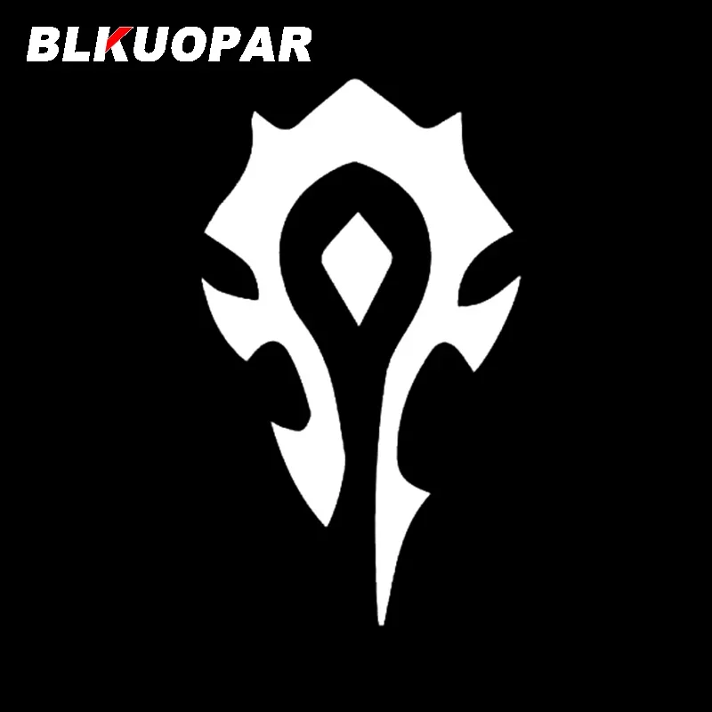 BLKUOPAR for World Of Warcraft Horde Car Stickers Waterproof Fashionable Decals Skateboard Vehicle Decor Car Styling DIY