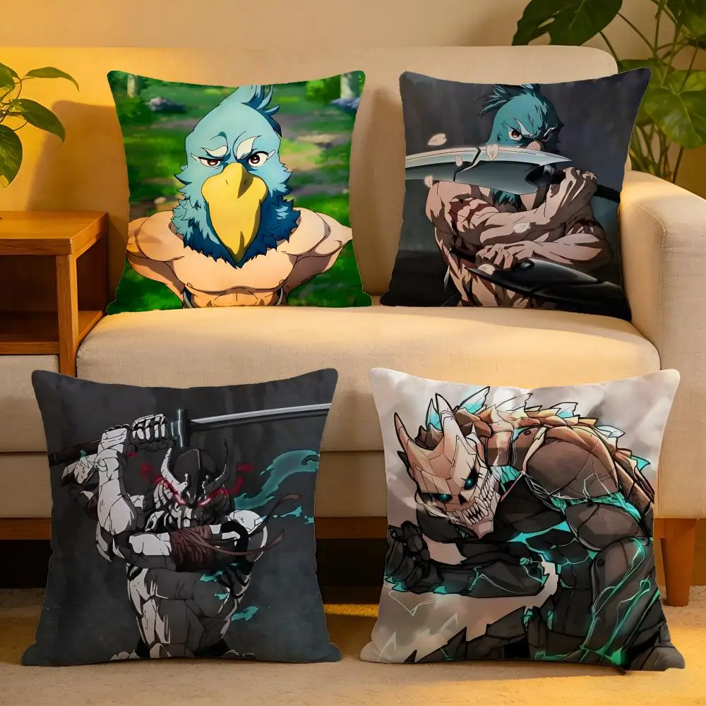 

Чехол для подушки из льняной ткани, мягкий, приятный для кожи, декоративный чехол для дивана, домашнего декора, аниме S-Shangri-La Frontier, наволочка