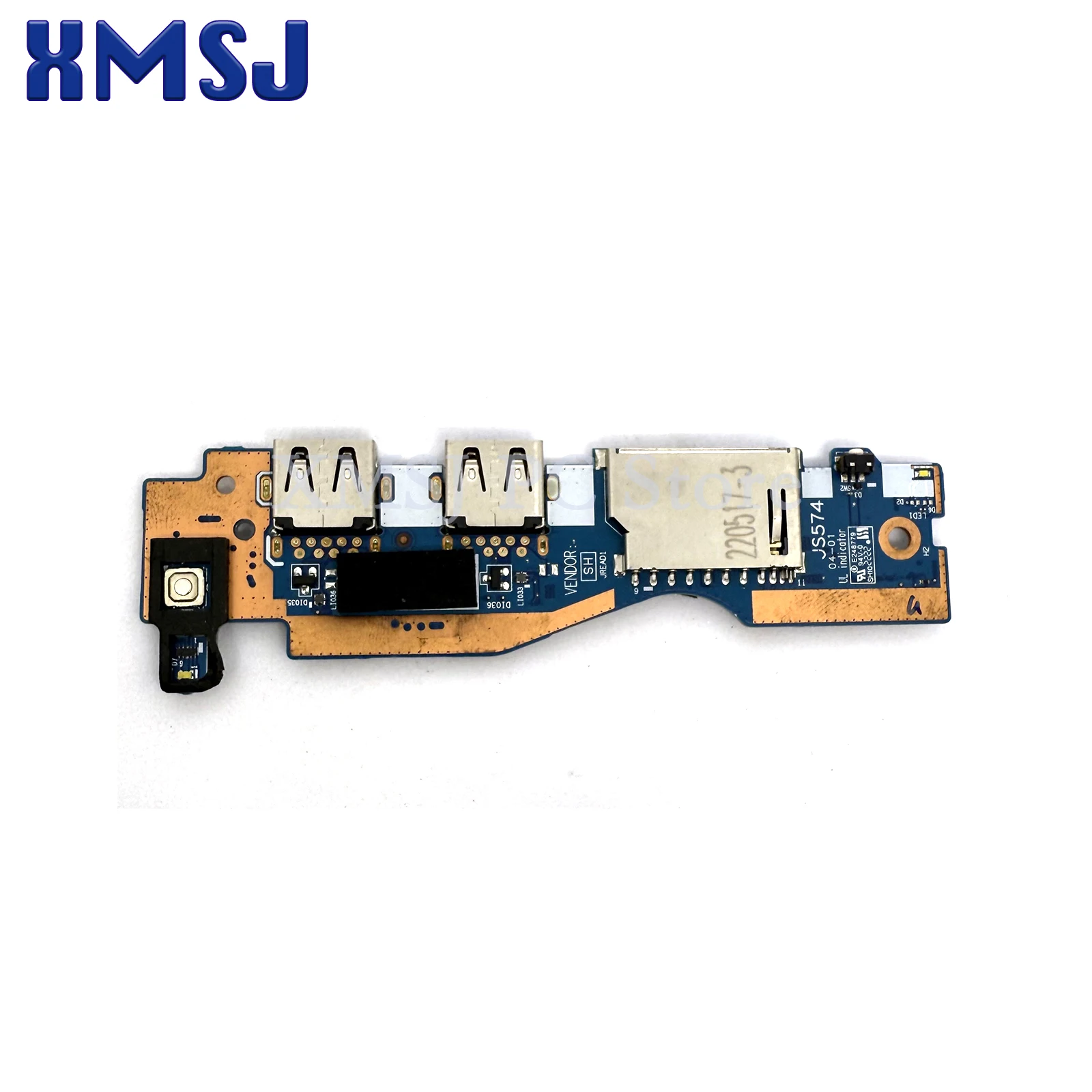 For Lenovo IdeaPad 5 15IAL7 82SF Xiaoxin-15IIL 2020 USB Power Button Board JS574 NS-E401