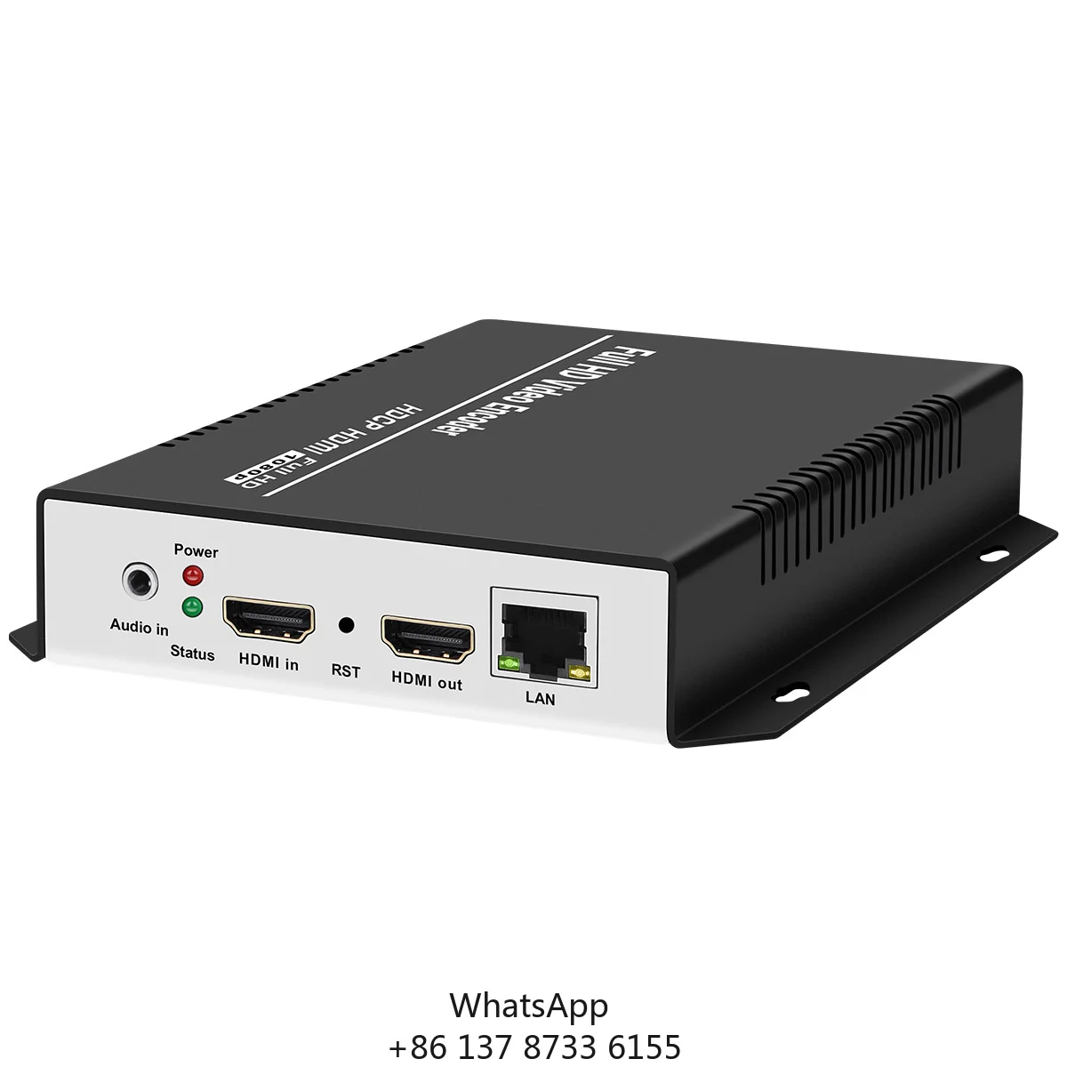 3.5mm Audio H.264/H.265 Wedding Live Streaming Hardware Video Encoder