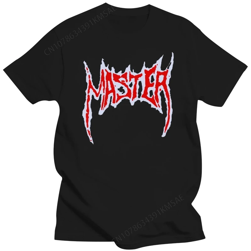 Vintage 90s MASTER T Shirt DEATH METAL BAND Tour Concert 1992  reprint!!