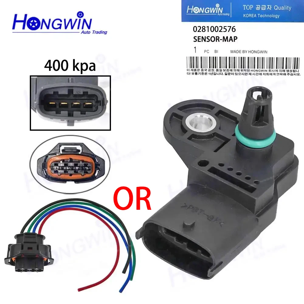 

0281002576 0281002471 0281002743 20524936 MAP Sensor For Iveco Eurocargo Eurostar Stralis Trakker Renault Trucks Kerax Magnum