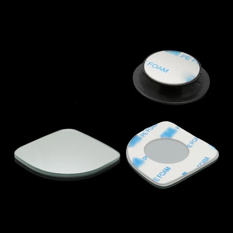 2pcs/set Adjustable HD Glass Convex Car Motorcycle Blind Spot Mirror for Parking Rear View Mirror - Image 3