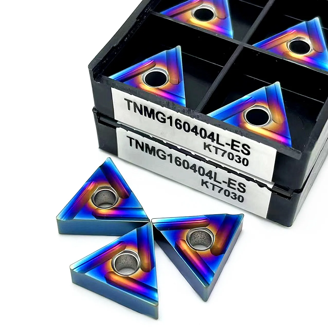 TNMG160408R-ES KT7030 inserto in metallo duro utensile per tornitura esterna utensile per tornio CNC di alta qualità utensile da taglio TNMG 160408 inserto per tornitura
