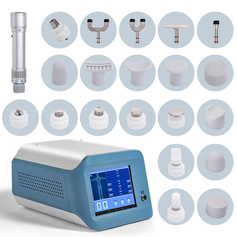 Professional Portable Physical Therapy Equipment Acoustic Shockwave Machine for Cellulite Reduction and ED Treatment