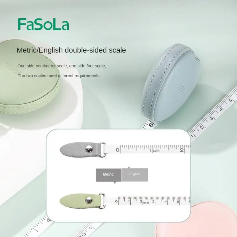 2/3/4PCS Flexible Scale Pull Out And Fix It Automatically Small And Portable Late-model Sewing Cloth Measure High Quality