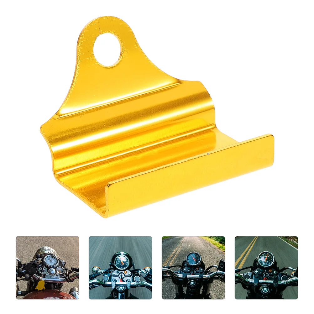

2Pcs Motorcycle Instrument Bracket Heavy Duty Aluminum Alloy Voltmeter Mount Holder Stable Reliable Digital Gauge Panel