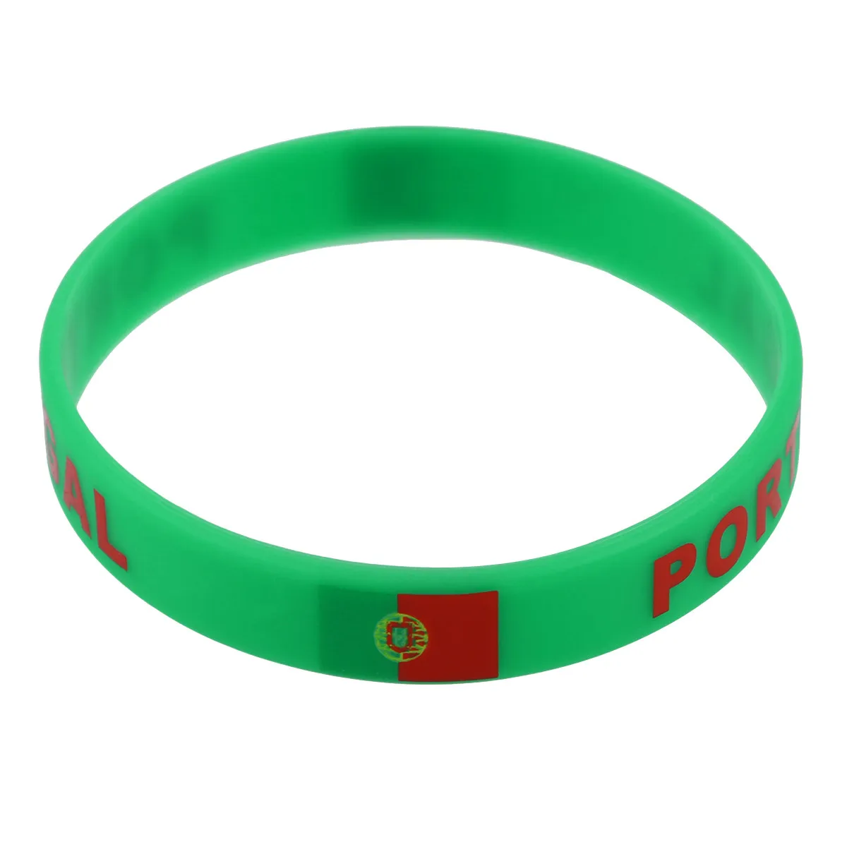 

6Pcs Premium Silicone Country Wristband for Football Fans Soft Comfortable One Size Fits Most Flag Bracelet Sports Game Support