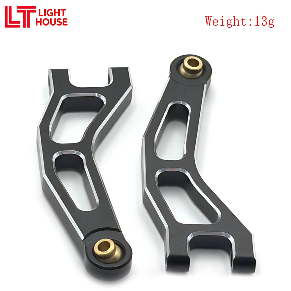 مكونات عظم الترقوة السفلية الأمامية من سبائك الألومنيوم من LIGHT HOUSE لمجموعة ترقية GRANITE GROM بمقياس ARRMA 1/18، قطعتان