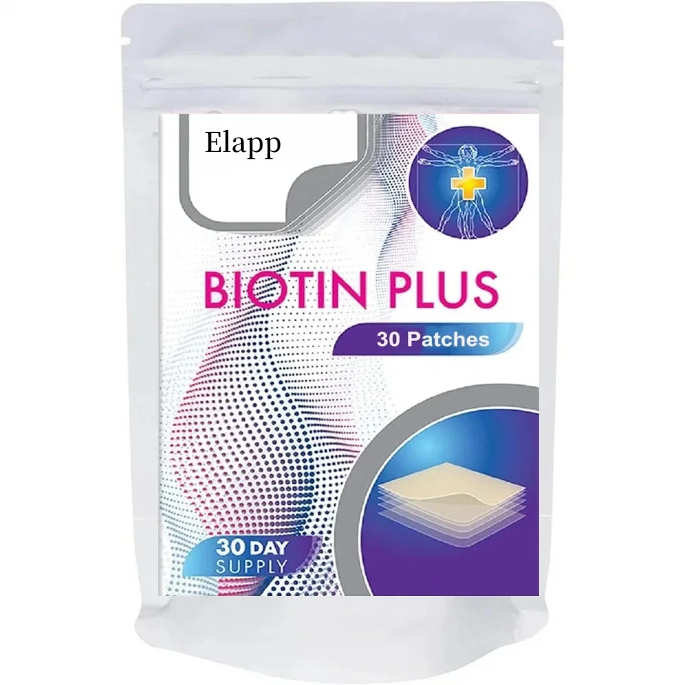 Biotin Plus Transdermal Patches -  30 Patches One Month Supply