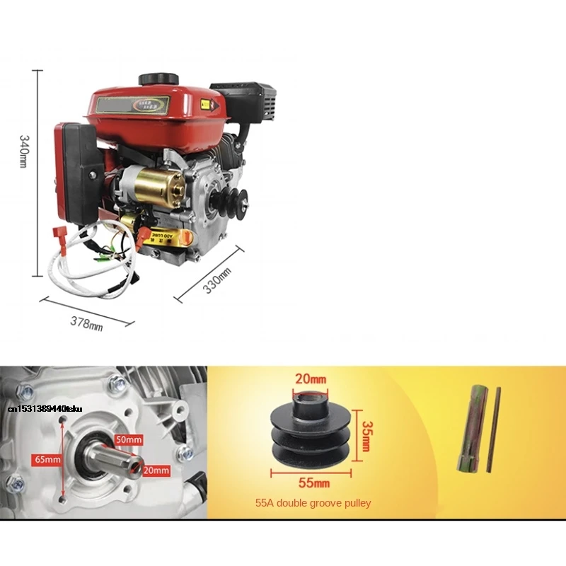 

DiscountNEW 170F Gasoline Engine 212CC Four-stroke Gasoline Engine Gas Engine Used For Road Cutter Compressor EtcNEW