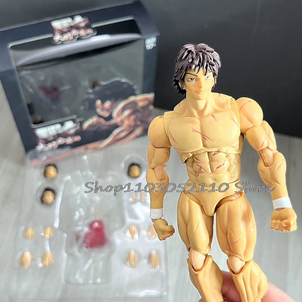 ST باكي هانما يوجيرو ابن الغول عمل الشكل كو القتال البلاستيكية جمع أنيمي Yujiro نموذج دمية المشتركة الفيلم اللعب الهدايا #6