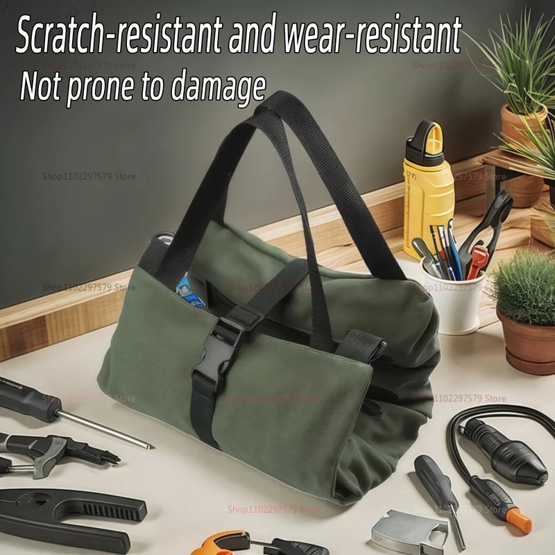 Durable Tool Bag Scroll Storage Organizer Suitable for Workers Engineers Maintenance Tools Versatile Detachable Multi-Use Bag