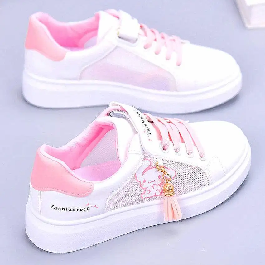 

Cartoon Cute Board Shoes hello kitty My Melody Casual Shoes Student Running Shoes Sanrio Sneakers