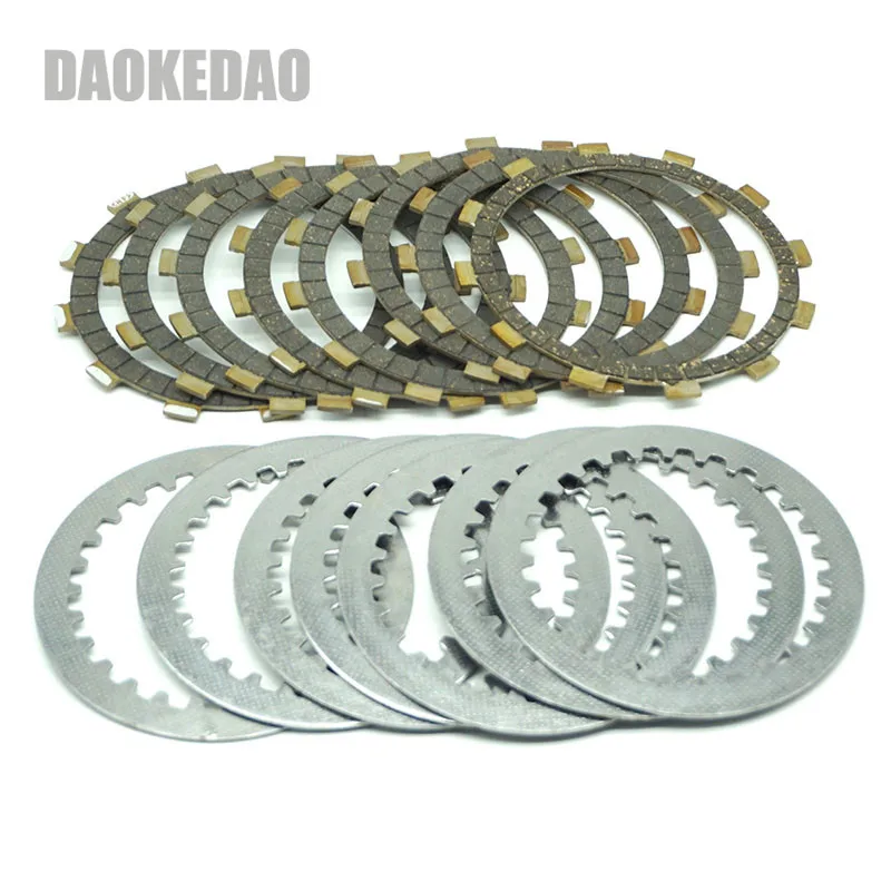 For Yamaha XJ6 600 F, N,S RJ19 RJ22 2009-2016 Cork-based Clutch Friction Drive Steel Plates Separetors Kit XJ 600