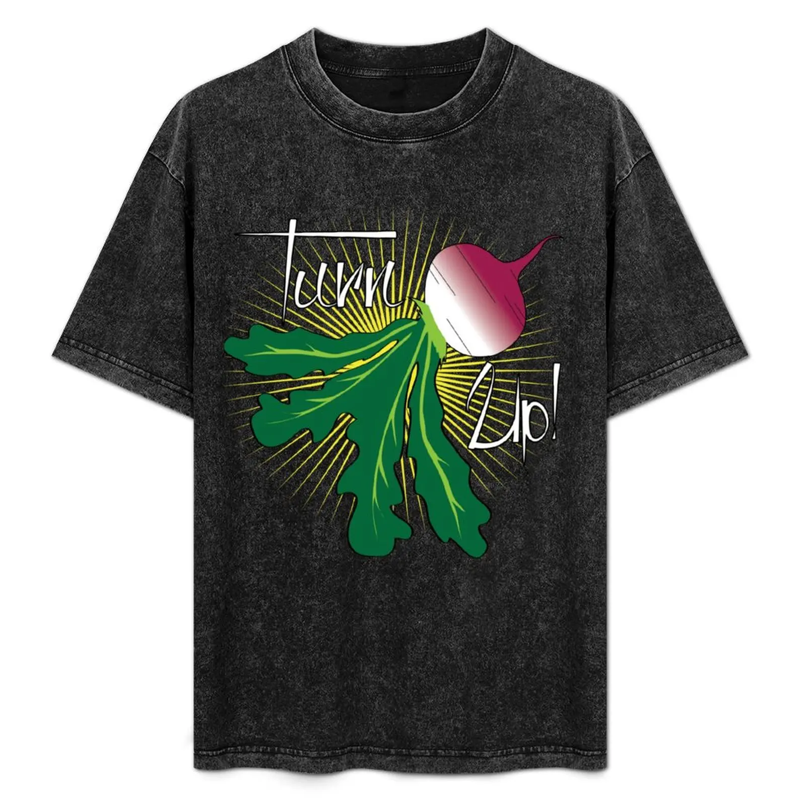 

Turn Up Turnip Tee T-Shirt quick drying cute clothes sublime Aesthetic clothing Men's t-shirts